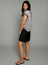 The Sport Skirt - Black / Grey Texture